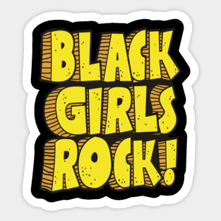 Black Girls Rock Sticker